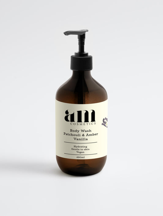 Patchouli & Amber Vanilla Body Wash - 490ml