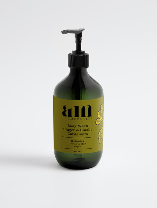 Ginger & Smoky Cardamom Body Wash - 490ml